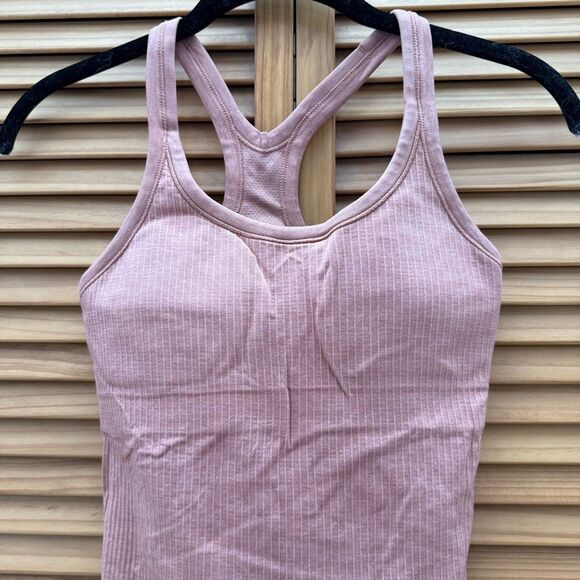 Lululemon Athletica Pink Racerback Tank size 4 - Picture 2 of 6